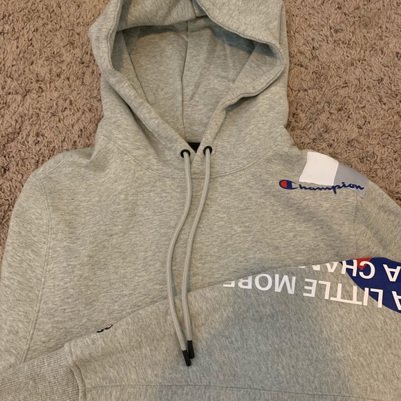 champion behind the label hoodie